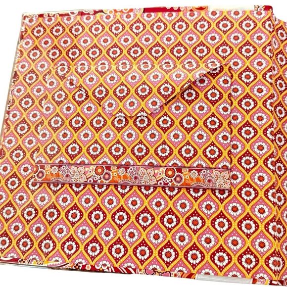 Vera Bradley Colorful Pink Paisley Print Bow Detail Deluxe Photo Album. NEW. - Picture 3 of 8